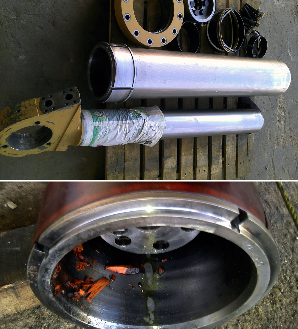 cilindro hidraulico de volteo 777 caterpillar 01
